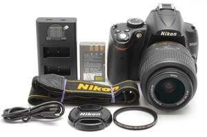 ★インボイス対応店★ [美品] Nikon D5000 ショット数2874回 / AF-S DX NIKKOR 18-55mm F3.5-5.6G VR #11563