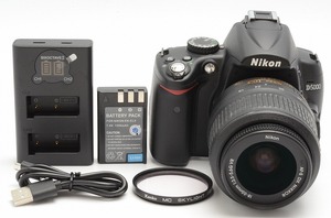 ★インボイス対応店★ [美品] Nikon D5000 ショット数900枚 / AF-S NIKKOR 18-55mm f3.5-5.6G DX #11587