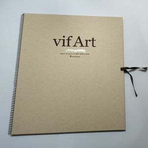 vifArt ヴィフアール水彩紙 スケッチブック F8 (457×386mm) 300g/m2 中目