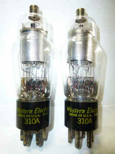 Western Electric 310A S panch 中古良品 2本