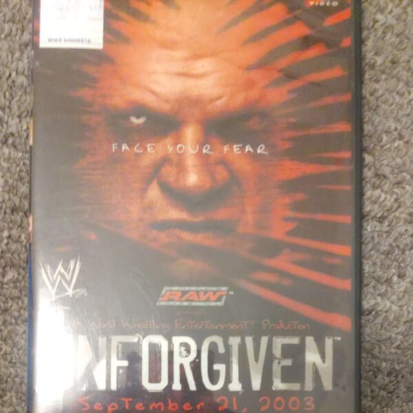 wwe dvd アンフォーギヴェン2003
