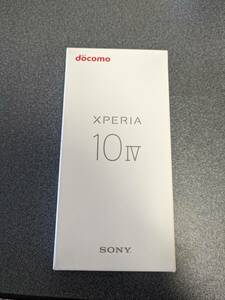 【新品】Xperia 10 IV SO-52C 6インチ メモリー6GB ストレージ128GB ホワイト ドコモ