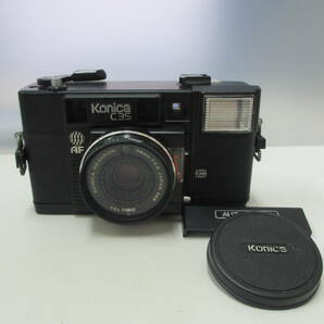 カメラ祭 コニカ C35 フィルムカメラ ジャンク品 使用品 長期保管品 Konicaの画像1