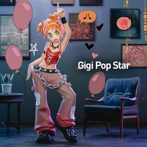 【未開封】popmart Peach Riot Rise Up シリーズ フィギュア Gigi pop star 