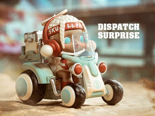 【未開封】popmart SKULLPANDA Laid Back Tomorrow シリーズ　Dispatch Surprise