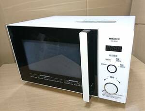 ☆日立 HITACHI 電子レンジ HMR-BK220-Z5 2018年製 東日本専用(50Hz) ターンテーブル ホワイト 調理家電 通電確認済み☆