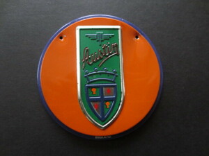 1950 period made Austin grill badge * Britain car * Austin Healey sprite *BMC* Mini Cooper * Ray Land *RAC*RR