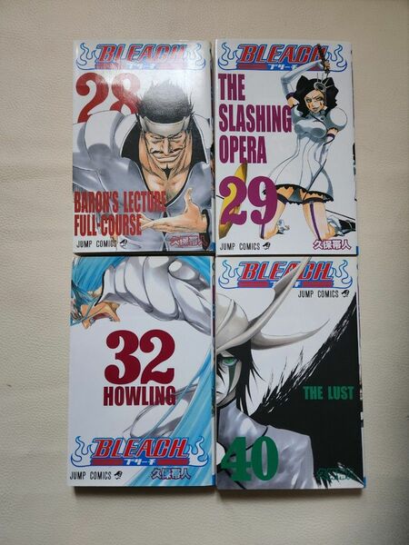 BLEACH　ブリーチ　28 29 32 40巻　セット