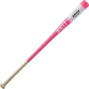  limited goods Z ) wooden fungo bat BKT1450CB fluorescence pink × white 84cm