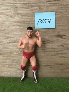 P158☆至宝館　プロレスフィギュア　田上 明（Ｂ）両手拳・赤コス　☆ルーズ（開封品）新日本プロレス