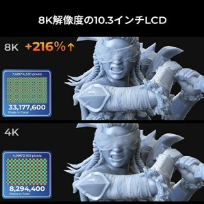 Creality HALOT MAGE PRO 8K 3Dプリンター 日本語OS 最高印刷速度170mm/hの画像6