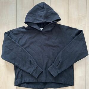 SLOBE IENA　イエナ　肉厚　ヘビーウェイト　スウェットパーカー　フーディ　Hoodie　レディース　フリーサイズ　ブラック　無地　シンプル