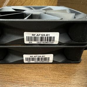 NZXT PC用ファン120㎜ 黒 2個セット 未使用品の画像3