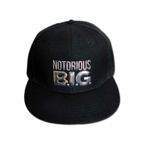 Notorious B.I.G. スナップバックキャップ ノトーリアスB.I.G. Chrome Logo