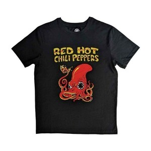 Red Hot Chili Peppers バンドTシャツ レッド・ホット・チリ・ペッパーズ Octopus BLACK XL