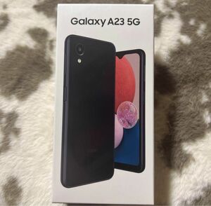 Galaxy A23 5G SM-A233C ブラック 楽天版 SIMフリー