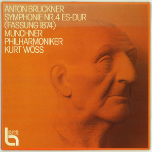 【非売品】 墺BrucknerHausLinz　ブルックナー「交響曲第4番《初稿》」　クルト・ヴェス　ミュンヒェン・フィル　世界初演