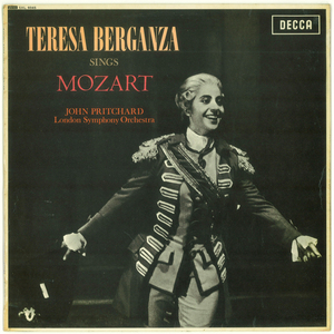 英Decca SXL6045　モーツァルト「アリア集」　テレサ・ベルガンサ