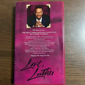 ルーサー・ヴァンドロス / LUTHER VANDROSS LOVE LUTHER(4枚組CD)