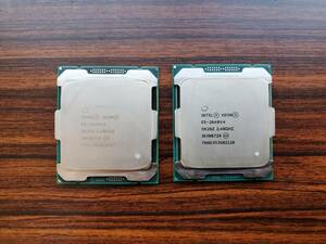 Intel Xeon E5-2640 v4 2.4GHz 25M LGA2011-3 2個セット