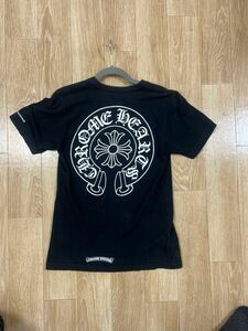 国内正規品　Chrome Hearts クロムハーツ　tシャツ 黒　希少sサイズ ホースシュー　CH