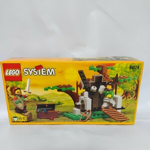 【未開封】LEGO レゴ SYSTEM 6024 エルクウッドのかくれ家 お城シリーズ　オールドレゴ　1996年　廃盤　0327-D2-TA6