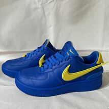 中古美品　NIKE AIR FORCE 1 LOW SP AMBUSH 25.5 DV3464-400_画像1