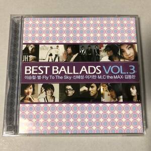 韓国 Best Ballads Vol.3 CD バラード ポップス K-POP