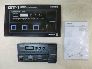 ★BOSS GT-1 GUITAR EFFECTS PROCESSOER ボス ギター エフェクトプロセッサー マルチエフェクター★