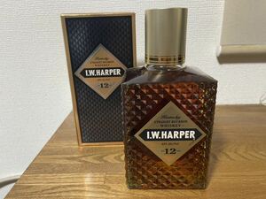 新品化粧箱付♪ウイスキー IW ハーパー 12年 43% 750ml　whisky/バーボンウイスキー/mercismith2 l.W.HARPER