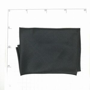 1円 【絹】スカーフ ハネクトーン 黒 筑波大中学 中古 美品 制服 学生服 セーラー服 女子 LC1043 VI