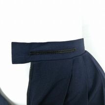 1円 セーラー服 スカート スカーフ 上下3点セット 大きいサイズ 夏物 白3本線 女子 学生服 高知商業高校 白 制服 中古 ランクC EY7061_画像6