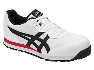 CP201-0190 27.5cm color ( white * black ) Asics safety shoes new goods ( tax included )