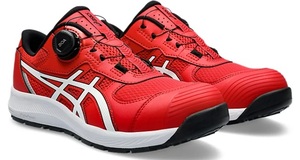 CP219BOA-600 24.5cm color ( Classic red * white ) Asics safety shoes (2E corresponding ) new goods ( tax included )