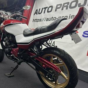 JADE250 ジェイドCBX仕様 HONDA CBX400F CBX CBR400F ワルツ機械 パステルロード prettyRacing ガニマタブレット 黒赤の画像8