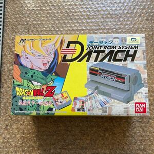 未使用【バンダイ】FC fc ファミコン DATACH データック ドラゴンボールZ 激闘天下一武道会 箱出し品　デッドストック 未開封品　D