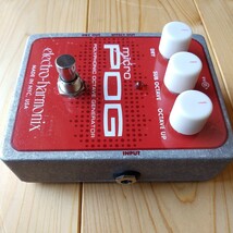 electro harmonix　micro POG エレクトロハーモニクス オクターバー_画像4