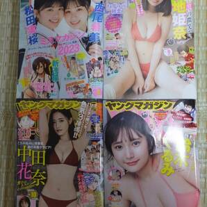 【ヤングマガジン4冊セット】 西尾希美 松田実桜 北野真衣 奥村梨穂 菊地姫奈 柚木しいな 中田花奈 水野瞳 鈴木くるみ 山本杏 河野まひるの画像1