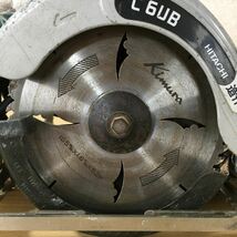 日立工機 HITACHI C6UB 造作丸のこ 丸のこ 電動 木工用機械 大工道具　動作確認済 3 ス 5290_画像7