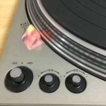 Technics テクニクス SL-1600 ダイレクトドライブ ターンテーブル レコードプレイヤー 音響機器 オーディオ機器 通電確認済み 3 カ 5301_画像3