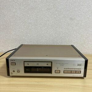 SONY ソニー CDプレイヤー CDP-X77ES 昭和レトロ オーディオ機器 通電確認済み 3 カ 5369