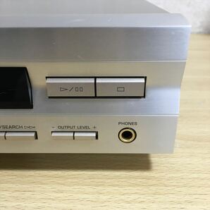 YAMAHA ヤマハ CDX-496 シルバー×ゴールド NATURAL SOUND CONPACT DISC PLAYER CDプレーヤー オーディオ機器 通電確認済み 3 ス 5400の画像4