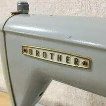 BROTHER ブラザー HA2-B149 ミシン レトロミシン アンティークミシン 手工芸 手芸 ハンドクラフト 裁縫道具 裁縫 3 カ 5449_画像5