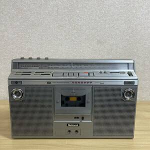 National ナショナル RX-5300 FM AM ステレオラジオ ラジカセ 昭和レトロ オーディオ機器 ラジオ受信 テープ音出し確認済 3 ス 5459