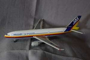 ■1/400 日本エアシステムJASエアバスA300-600Rレインボー塗装【検】東亜国内航空TDA JAPAN AIRSYSTEMドラゴン ジェミニ ヘルパ