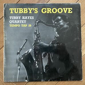 【オリジナル】溝DG FLAT MONO 激レア 爆音 Tubby Hayes Quartet - Tubby's Groove TEMPO TAP 29の画像1