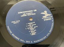 【US盤】極美品　Lee Konitz With Tristano - Subconscious-Lee PTESTIGE PRST7250_画像4