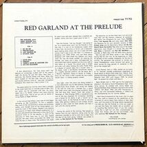 【オリジナル】極美品 MONO DG太溝 RVG刻印　Red Garland - Red Garland At The Prelude　PRESTIGE PRLP 7170_画像2