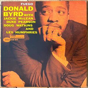 【US盤 RVG刻印】Donald Byrd - Fuego BLUE NOTE BST84026 LIBERTY青白