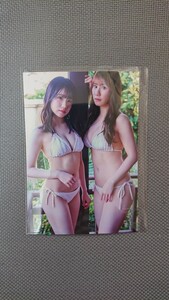 GIRLS-PEDIA 2024 SPRING NMB48 石田優美・水田詩織 オフィシャルグッズストア 限定特典 生写真